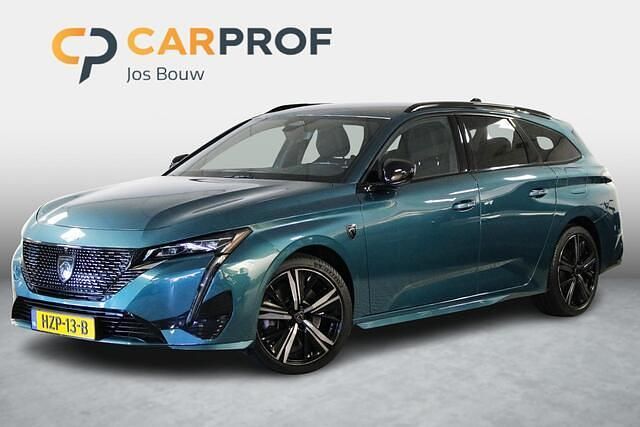 Blauw Gebruikt 2022 Peugeot 308 SW GTi Stationwagen | € 28.750 - Afbeelding 1/4