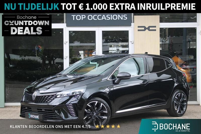 Zwart Gebruikt 2024 Renault Clio V Techno Hatchback | € 20.895 (Duur) - Afbeelding 1/4