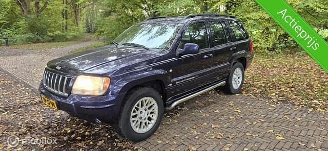 Blauw Gebruikt 1999 Jeep Grand Cherokee Limited SUV | € 3.999 - Afbeelding 1/4
