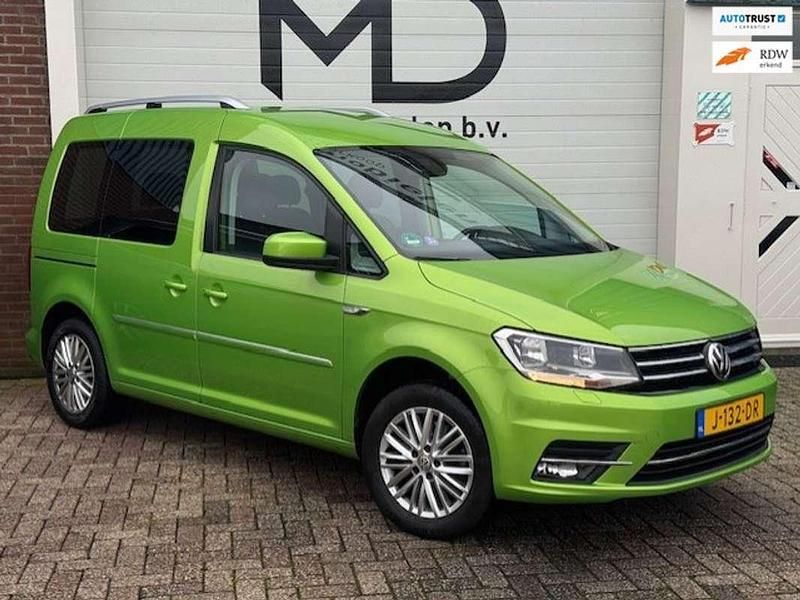 Occasion VW Caddy Highline 125 PK (91 kW) 2018 Groen MPV