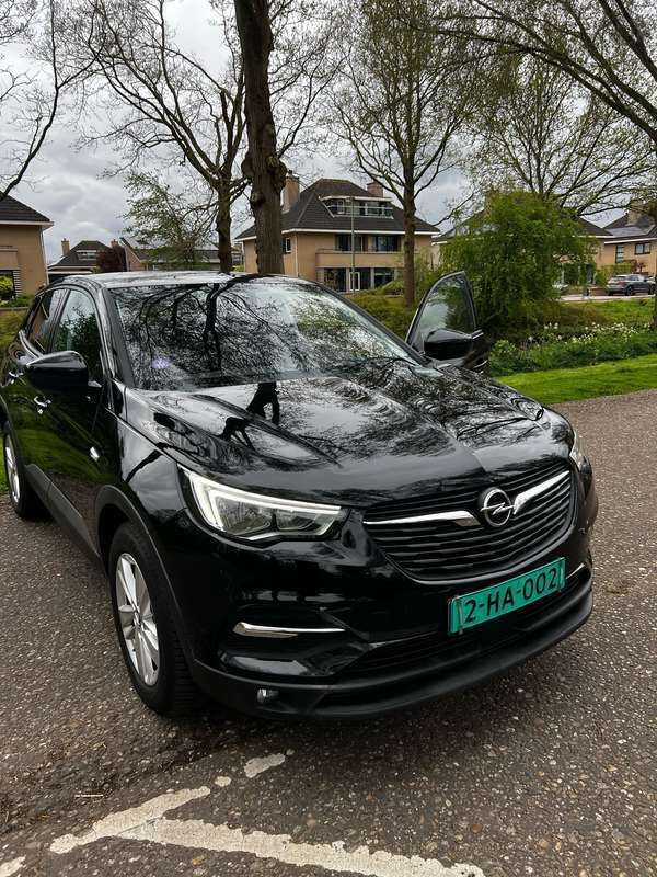 Zwart Gebruikt 2018 Opel Grandland X Innovation SUV | € 15.000 (Eerlijke prijs) - Afbeelding 1/4