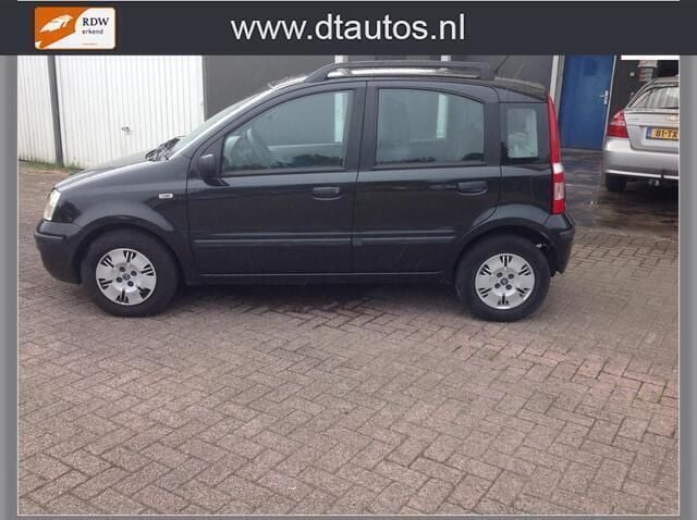 Zwart Gebruikt 2005 Fiat Panda Dynamic Hatchback | € 1.299 (Eerlijke prijs) - Afbeelding 1/4