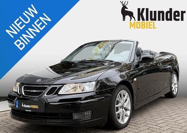 Zwart Gebruikt 2005 Saab 9-3 Cabriolet Vector Cabriolet | € 12.950 (Duur) - Afbeelding 1/4