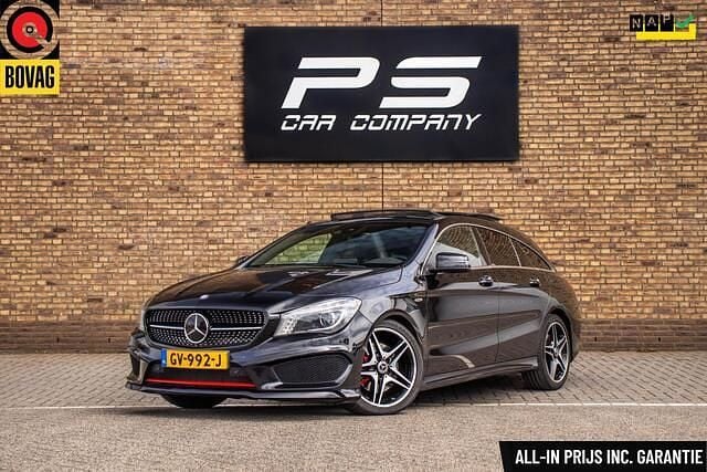 Zwart Gebruikt 2015 Mercedes CLA250 Shooting Brake Prestige Stationwagen | € 21.950 (Eerlijke prijs) - Afbeelding 1/4