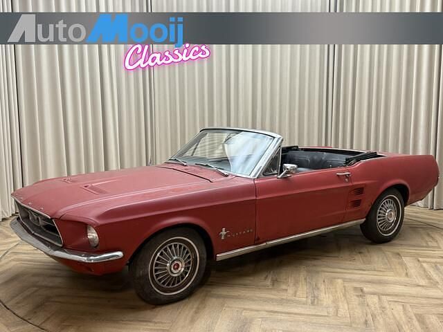 Rood Gebruikt 1967 Ford Mustang Convertible Cabriolet | € 14.950 - Afbeelding 1/4