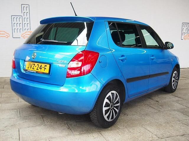 Occasion Skoda Fabia Ambition 86 PK (63 kW) 2013 Blauw Hatchback