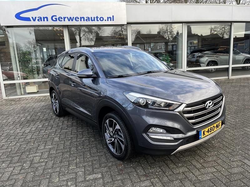 Grijs Occasion 2021 Hyundai Tucson Comfort SUV | € 14.455 (Super prijs) - Afbeelding 1/4