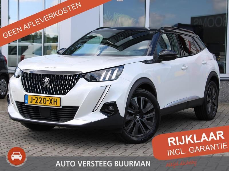 Wit Gebruikt 2020 Peugeot 2008 GT-line SUV | € 21.900 (Eerlijke prijs) - Afbeelding 1/4