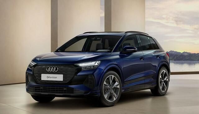 Blauw Gebruikt 2021 Audi Q4 e-tron Advanced SUV | € 29.450 (Iets duurder) - Afbeelding 1/4