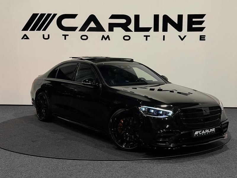 Zwart (metallic) Gebruikt 2022 Mercedes S580 Sedan | € 109.950 (Eerlijke prijs) - Afbeelding 1/4