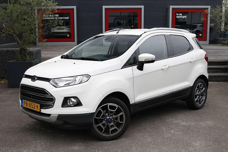Wit Gebruikt 2017 Ford Ecosport Titanium SUV | € 9.950 (Eerlijke prijs) - Afbeelding 1/4