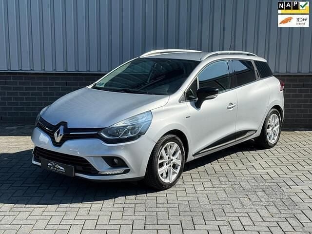 Grijs Occasion 2019 Renault Clio GrandTour LIMITED Stationwagen | € 7.949 (Eerlijke prijs) - Afbeelding 1/4