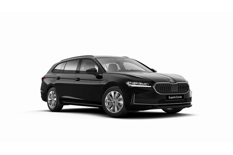 Ebony black Nieuw 2025 Skoda Superb Business Line Stationwagen | € 49.484 (Eerlijke prijs) - Afbeelding 1/4