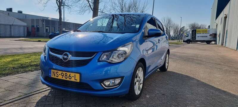 Blauw Gebruikt 2017 Opel Karl Innovation Hatchback | € 7.500 (Goede deal) - Afbeelding 1/4