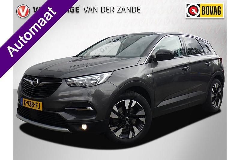 Grijs Gebruikt 2019 Opel Grandland X Innovation SUV | € 18.685 (Eerlijke prijs) - Afbeelding 1/4