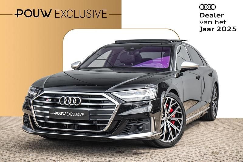 Zwart Gebruikt 2020 Audi S8 Design Sedan | € 89.900 - Afbeelding 1/4