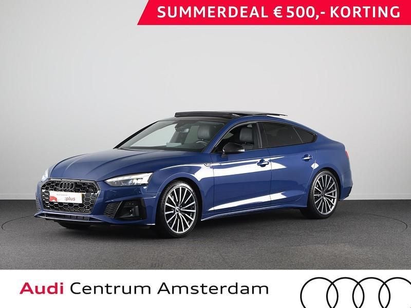 Blauw Gebruikt 2024 Audi A5 Sportback Competition Hatchback | € 45.849 (Eerlijke prijs) - Afbeelding 1/3