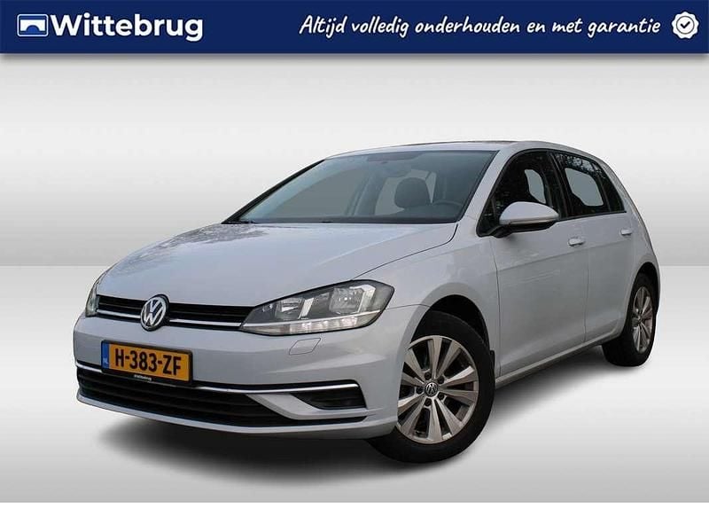 Wit Gebruikt 2018 VW Golf VII Comfortline Hatchback | € 13.950 (Goede deal) - Afbeelding 1/2