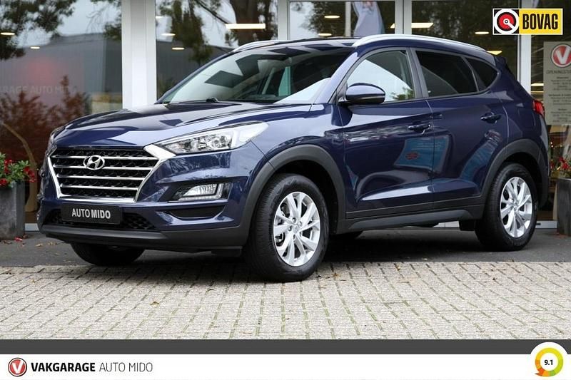 Blauw Gebruikt 2020 Hyundai Tucson Comfort SUV | € 22.845 (Eerlijke prijs) - Afbeelding 1/4