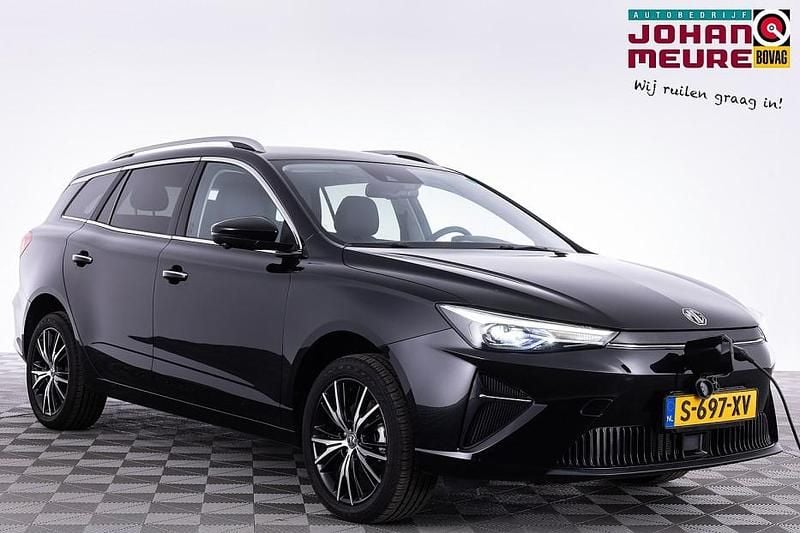Zwart Occasion 2023 MG MG5 EV Long Range Luxury Stationwagen | € 19.900 (Super prijs) - Afbeelding 1/4