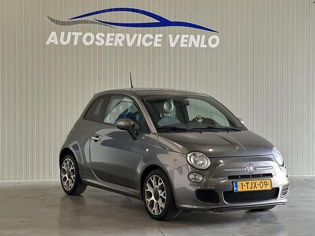 Grijs Gebruikt 2014 Fiat 500S Hatchback | € 4.600 (Eerlijke prijs) - Afbeelding 1/4