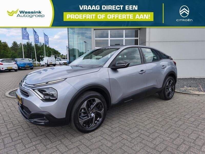 Grijs, metallic lak Gebruikt 2023 Citroën C4 Feel Hatchback | € 19.940 (Super prijs) - Afbeelding 1/4