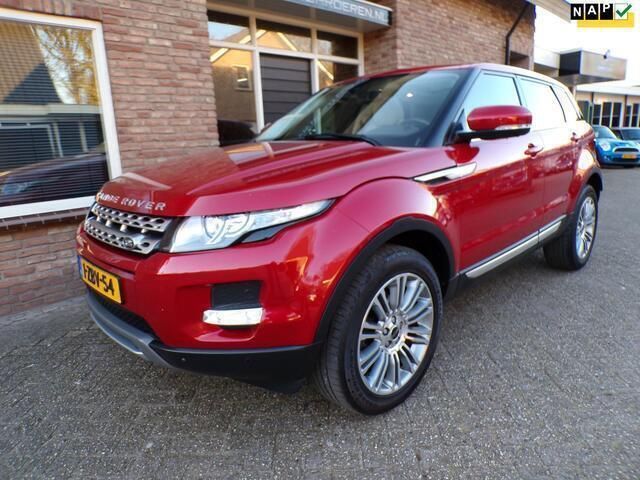 Rood Occasion 2012 Land Rover Range Rover evoque Prestige SUV | € 16.950 (Eerlijke prijs) - Afbeelding 1/4