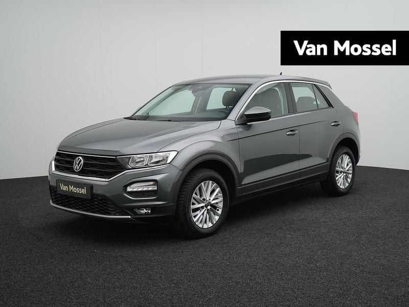Grijs Gebruikt 2021 VW T-Roc Style SUV | € 24.400 (Goede deal) - Afbeelding 1/4