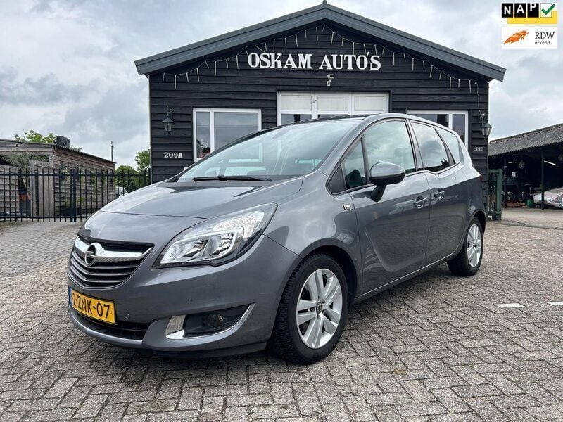 Grijs Gebruikt 2015 Opel Meriva Design Edition MPV | € 11.750 (Eerlijke prijs) - Afbeelding 1/4