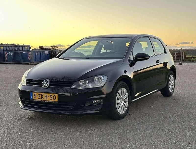 Zwart Gebruikt 2014 VW Golf VII Trendline Stationwagen | € 7.800 (Super prijs) - Afbeelding 1/4
