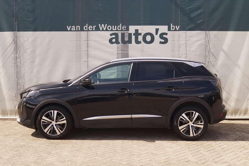 Zwart Gebruikt 2021 Peugeot 3008 Allure SUV | € 15.900 (Duur) - Afbeelding 1/4