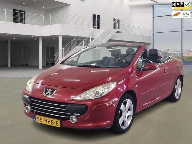 Rood Gebruikt 2008 Peugeot 307 CC Cabriolet | € 2.750 (Goede deal) - Afbeelding 1/4