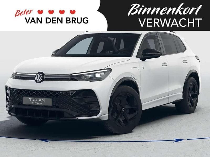 Wit Nieuw 2025 VW Tiguan R-line Edition SUV | € 62.430 (Eerlijke prijs) - Afbeelding 1/4