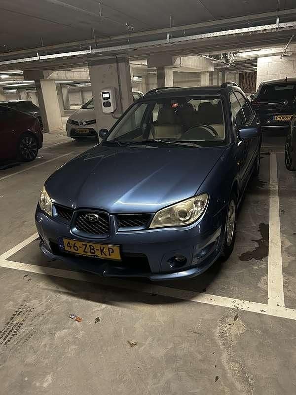 Blauw Gebruikt 2008 Subaru Impreza Comfort Stationwagen | € 2.850 (Eerlijke prijs) - Afbeelding 1/4