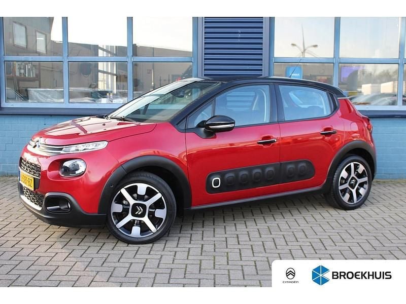 Rood Gebruikt 2020 Citroën C3 PureTech Hatchback | € 13.900 (Goede deal) - Afbeelding 1/4