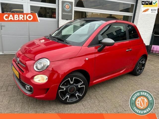 Rood Gebruikt 2016 Fiat 500C Sport Cabriolet | € 10.995 (Iets duurder) - Afbeelding 1/4