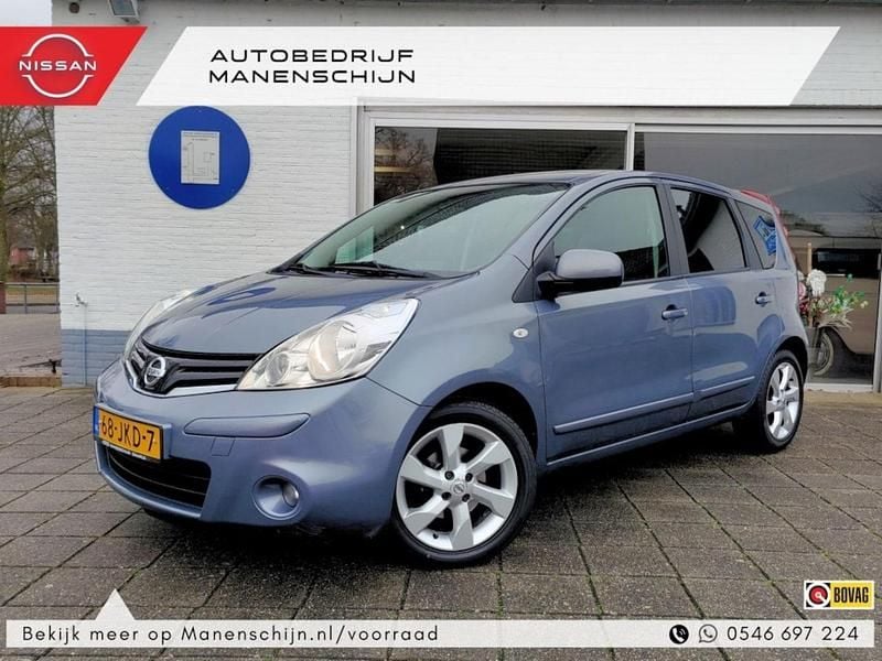 Blauw (metallic) Occasion 2009 Nissan Note MPV | € 4.395 (Eerlijke prijs) - Afbeelding 1/4