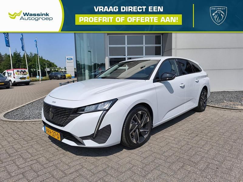 Wit Gebruikt 2025 Peugeot 308 Allure Stationwagen | € 33.840 (Goede deal) - Afbeelding 1/4