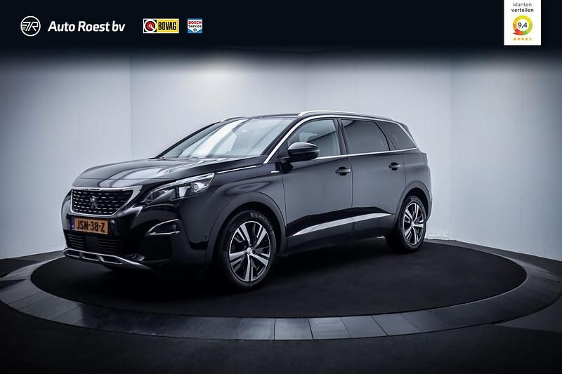 Zwart Occasion 2020 Peugeot 5008 Allure MPV | € 21.025 (Eerlijke prijs) - Afbeelding 1/4