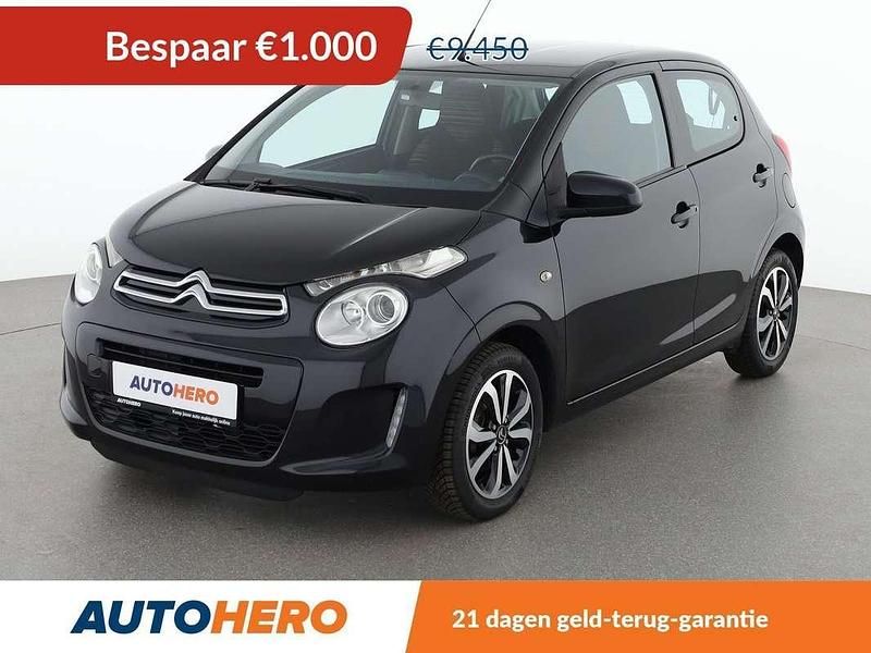 Zwart Gebruikt 2018 Citroën C1 Shine Hatchback | € 8.449 (Eerlijke prijs) - Afbeelding 1/3