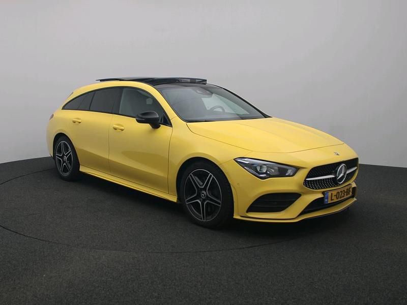 Occasion Mercedes CLA200 Shooting Brake Business 165 PK (121 kW) 2021 Licht zonnegeel Stationwagen