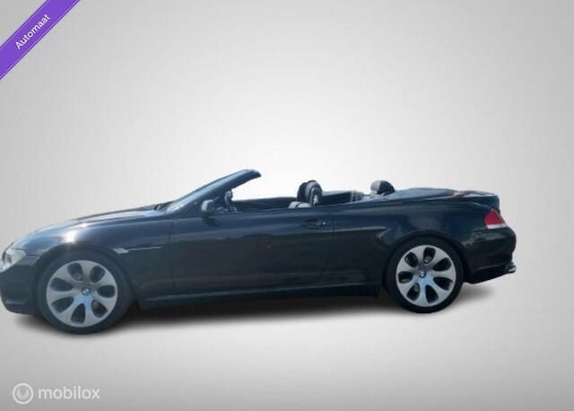Zwart Gebruikt 2005 BMW 645 Cabriolet Cabriolet | € 14.750 - Afbeelding 1/4