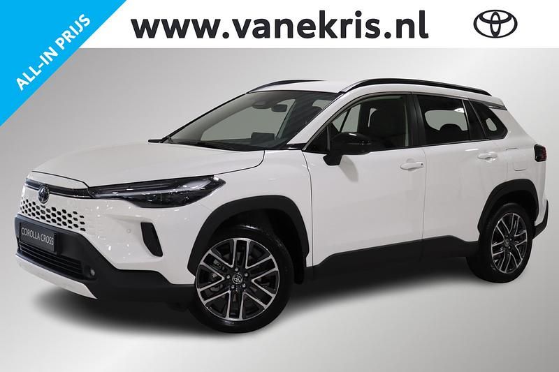 Wit Nieuw 2025 Toyota Corolla Cross SUV | € 41.540 (Eerlijke prijs) - Afbeelding 1/4