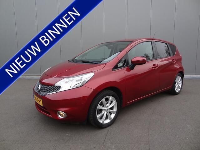 Rood Gebruikt 2014 Nissan Note S MPV | € 8.945 (Duur) - Afbeelding 1/4
