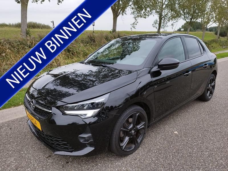Zwart Gebruikt 2022 Opel Corsa GS Line Hatchback | € 14.950 (Eerlijke prijs) - Afbeelding 1/4