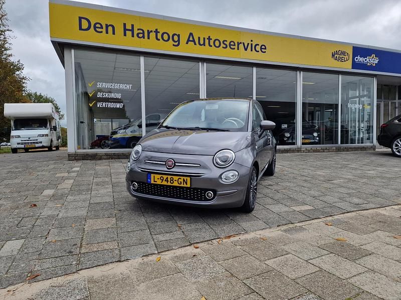 Occasion Fiat 500 Lounge 69 PK (50 kW) 2018 Grijs Hatchback