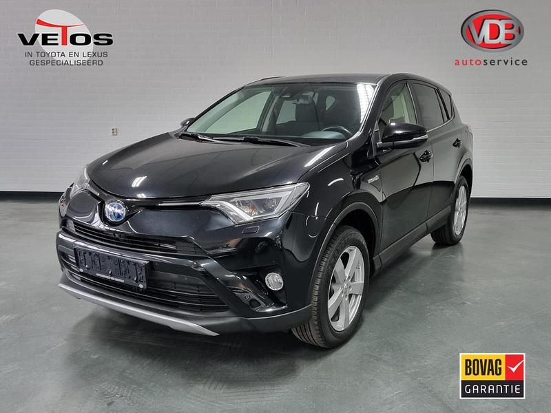 Zwart Gebruikt 2017 Toyota RAV4 Hybrid Style SUV | € 26.900 (Eerlijke prijs) - Afbeelding 1/4