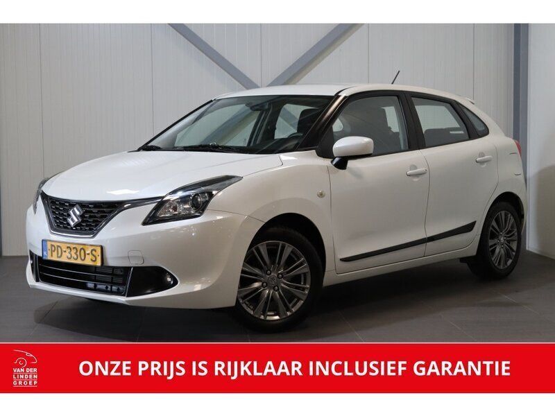 Wit Gebruikt 2017 Suzuki Baleno Exclusive Hatchback | € 11.995 (Eerlijke prijs) - Afbeelding 1/4