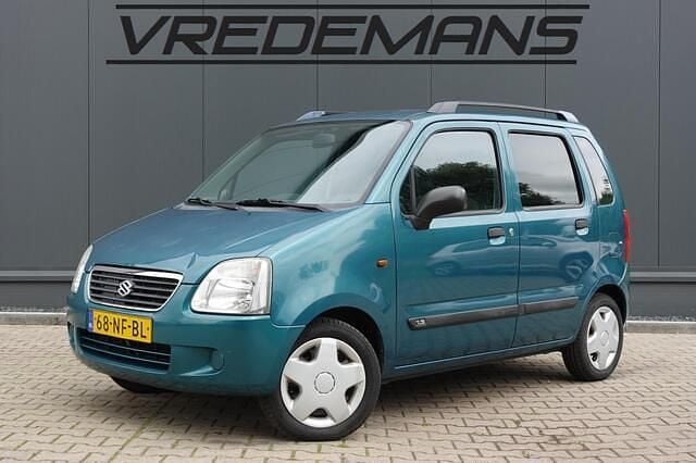 Groen Gebruikt 2003 Suzuki Wagon R GLS Hatchback | € 1.950 (Eerlijke prijs) - Afbeelding 1/4
