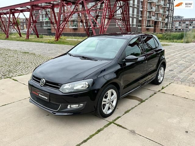 Zwart Gebruikt 2011 VW Polo Highline Hatchback | € 7.499 (Iets duurder) - Afbeelding 1/4